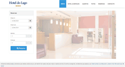 Desktop Screenshot of hoteldolagobraga.com